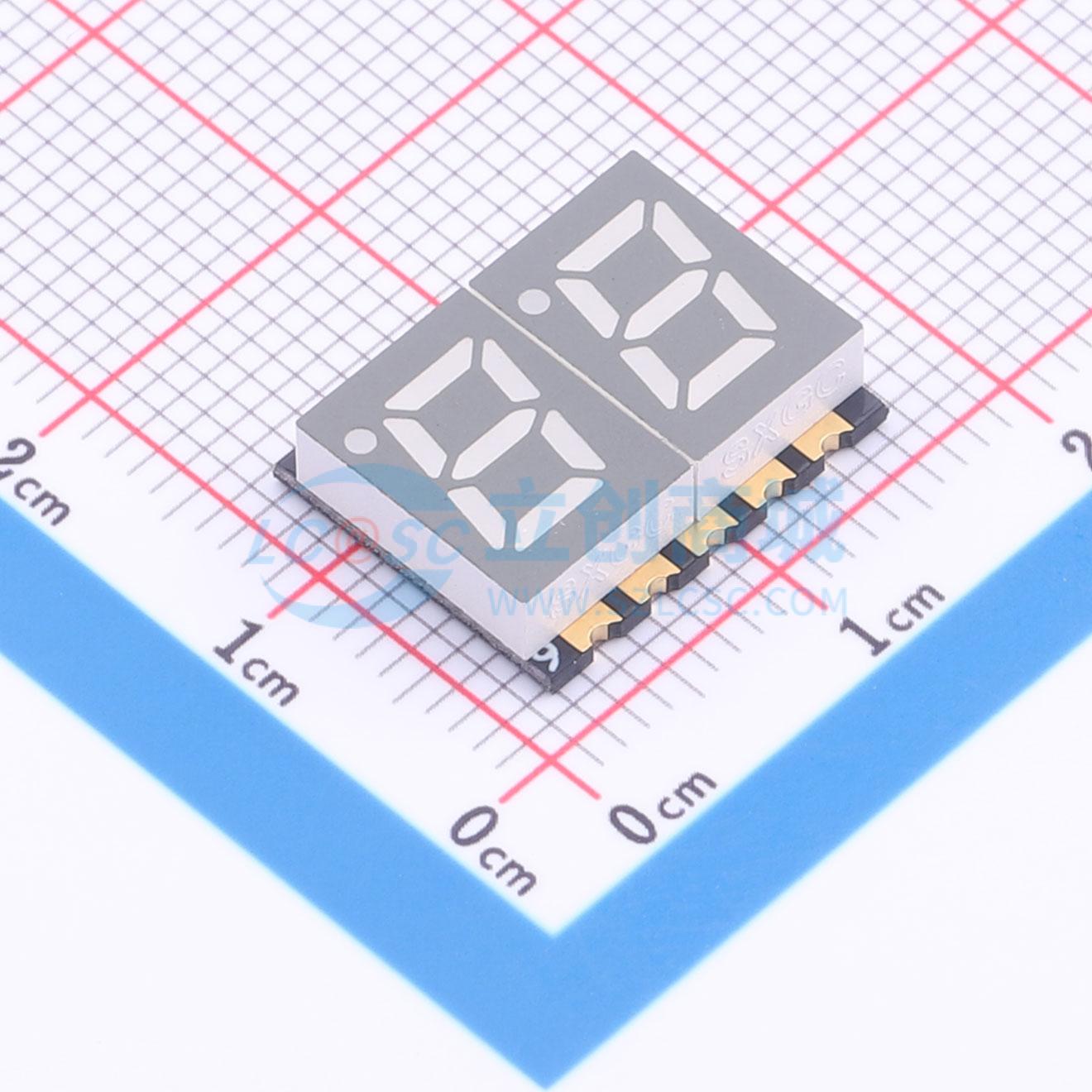 LED 7 đoạn GS2825CW-G Guangcai Display SMD - Techcore Việt Nam