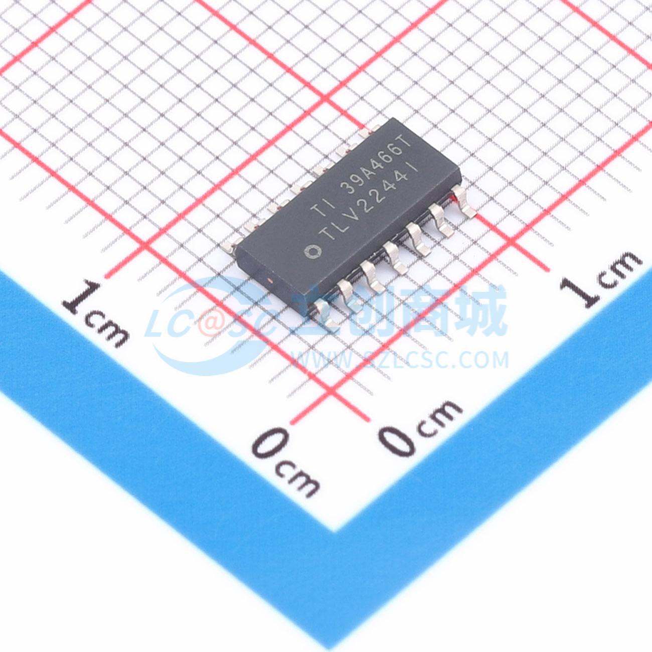IC Khuếch Đại Thuật Toán TLV2244IDR Texas Instruments SOIC-14 4 kênh Rail-to-Rail 12 V 5.5 kHz - Techcore Việt Nam