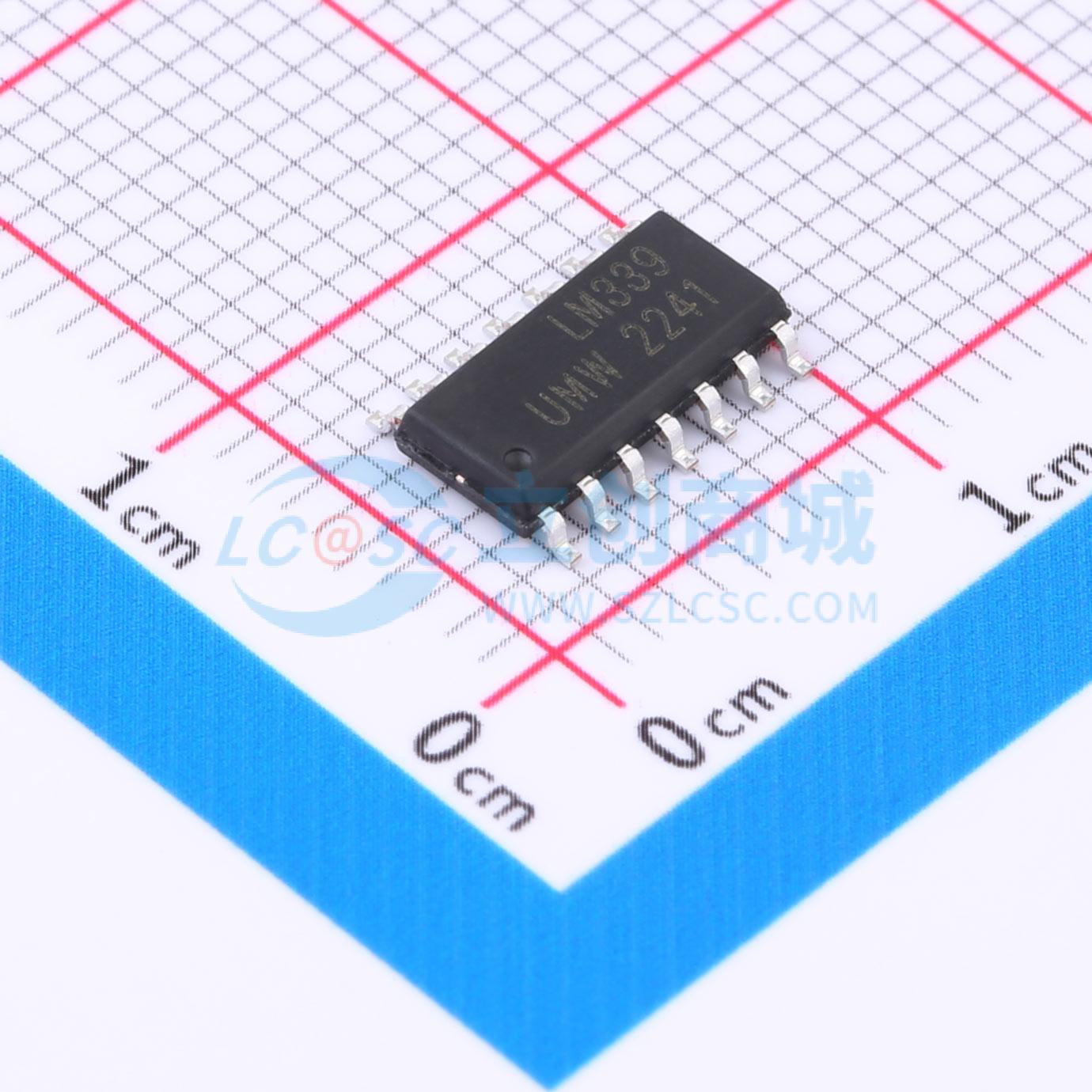 IC So Sánh Điện Áp LM339DR UMW SOP-14 4 kênh 2–36 V - Techcore Việt Nam