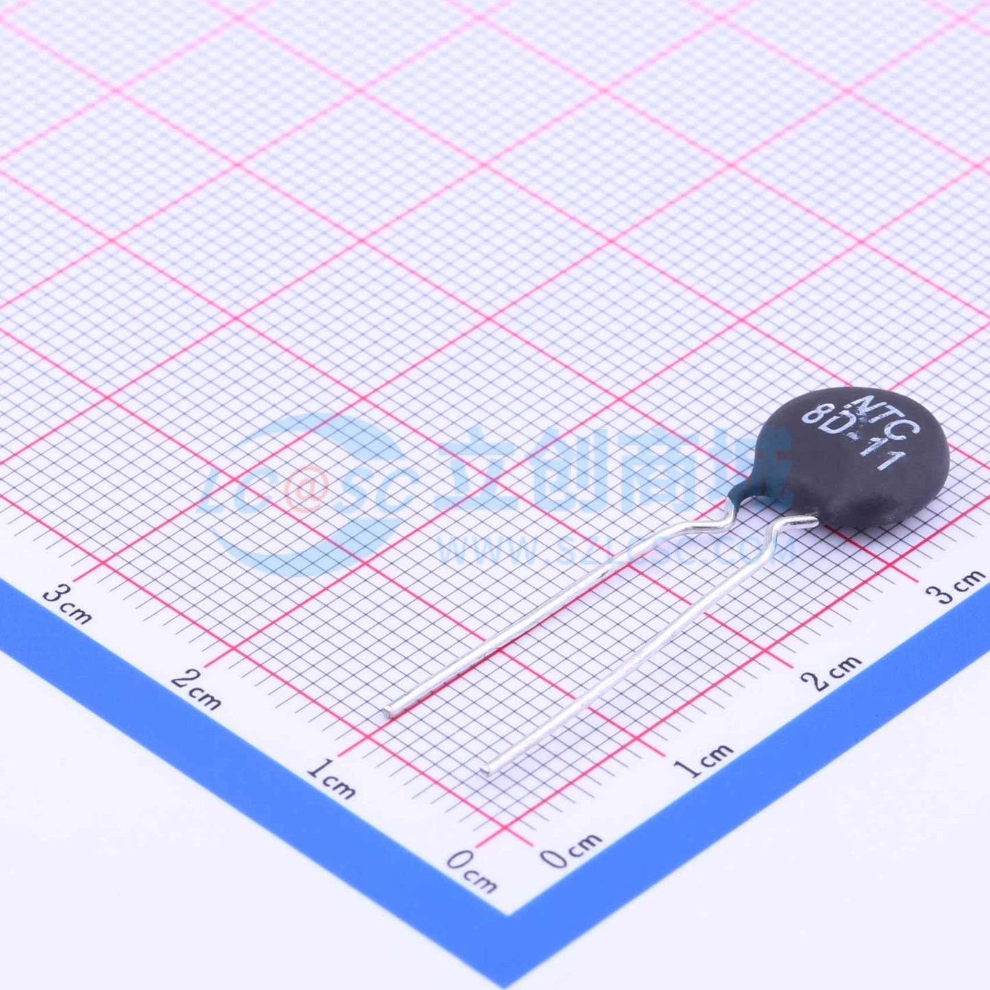 Điện trở nhiệt NTC NTC8D-11 RUILON Xuyên lỗ, P=7.5mm 8Ω - Techcore Việt Nam