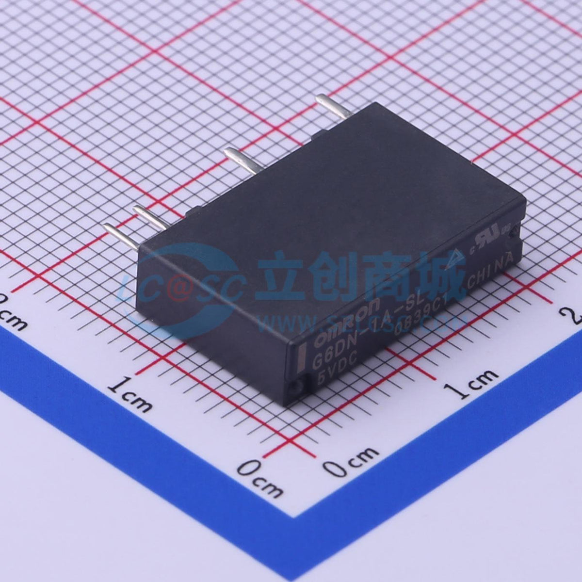 Rơ-le điện tử G6DN-1A-SL DC5 OMRON DIP,20x5.1mm - Techcore Việt Nam