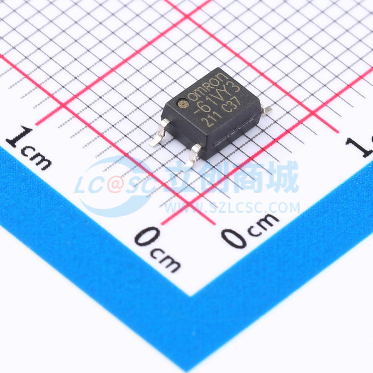 Relay bán dẫn MOS G3VM-61VY3(TR) OMRON SOP-4-2.54mm 60V - Techcore Việt Nam