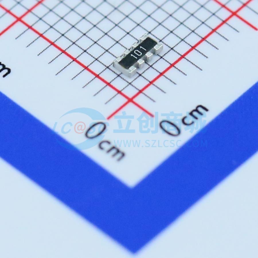 Mạng Điện Trở 4D03WGJ0101T5E UNI-ROYAL 0603x4 100Ω ±5% 62.5mW - Techcore Việt Nam