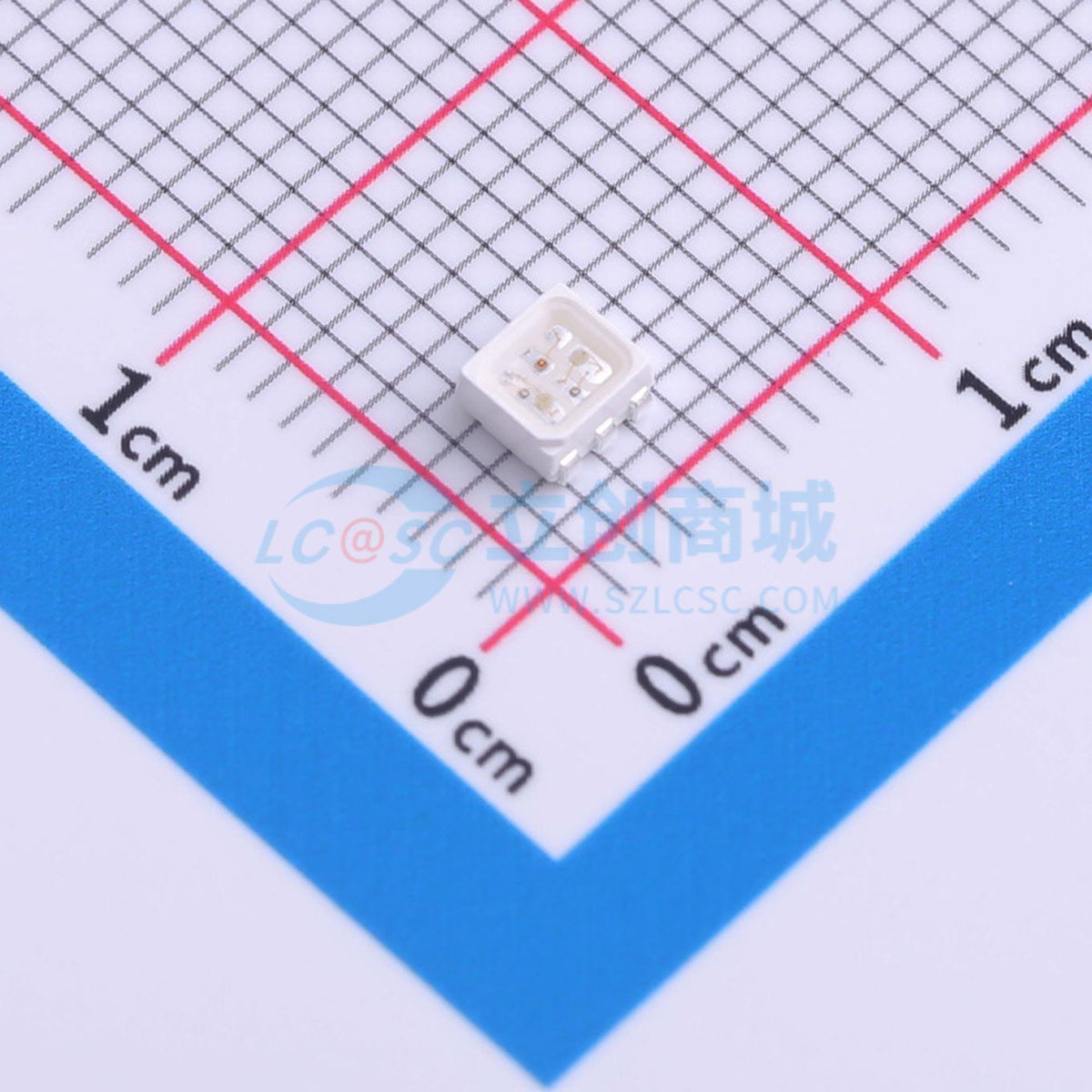 LED RGB HVRTB-3433EPX HONGLITRONIC SMD-6P,3.4x3.3mm 620nm~632nm - Techcore Việt Nam