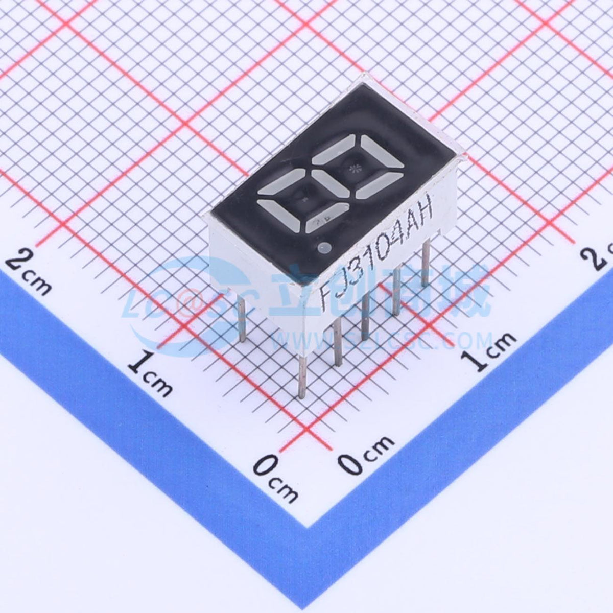 LED 7 đoạn FJ3104AH Cathode chung - Techcore Việt Nam