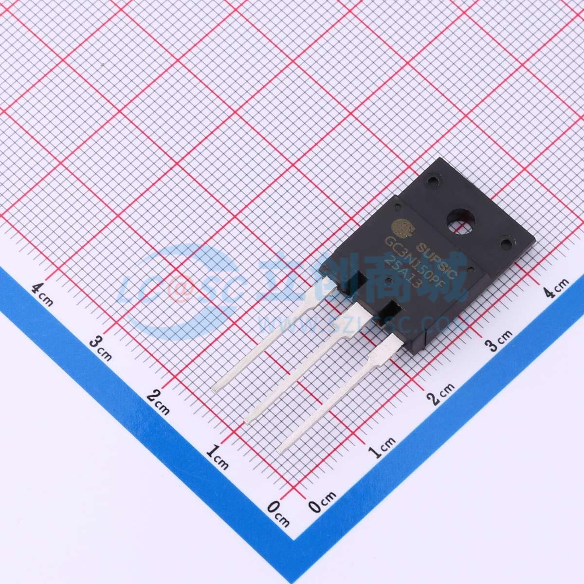 MOSFET SiC GC3N150PF SUPSiC TO-3PF 3.7A - Techcore Việt Nam