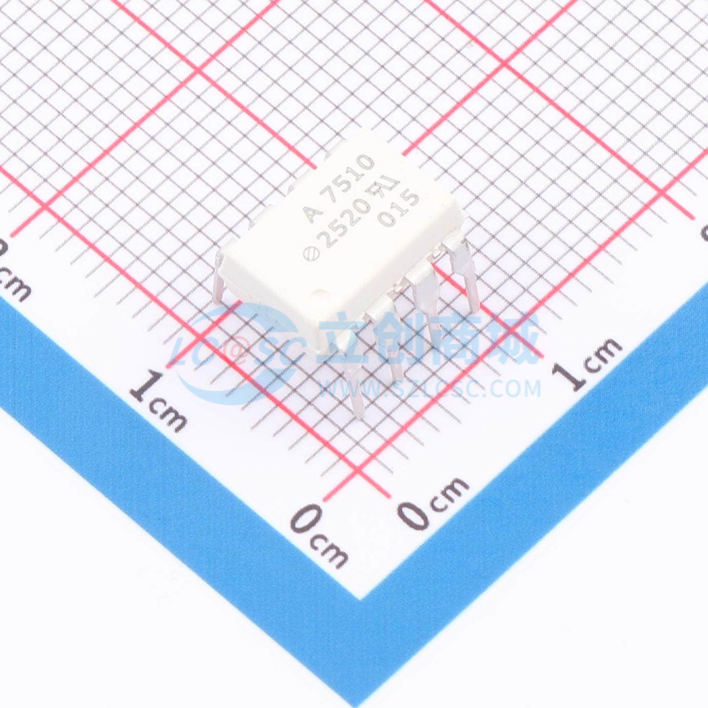 IC Khuếch Đại Cách Ly HCPL-7510-000E Broadcom DIP-8 - Techcore Việt Nam
