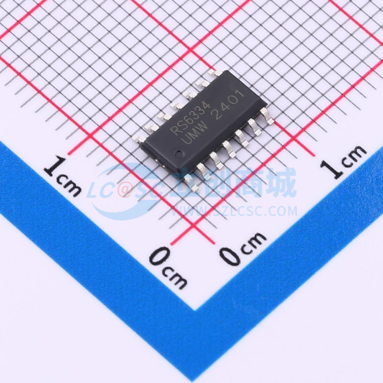 IC Khuếch Đại Thuật Toán UMWRS6334XP SOP-14 4 kênh Rail-to-Rail 1.1 MHz - Techcore Việt Nam