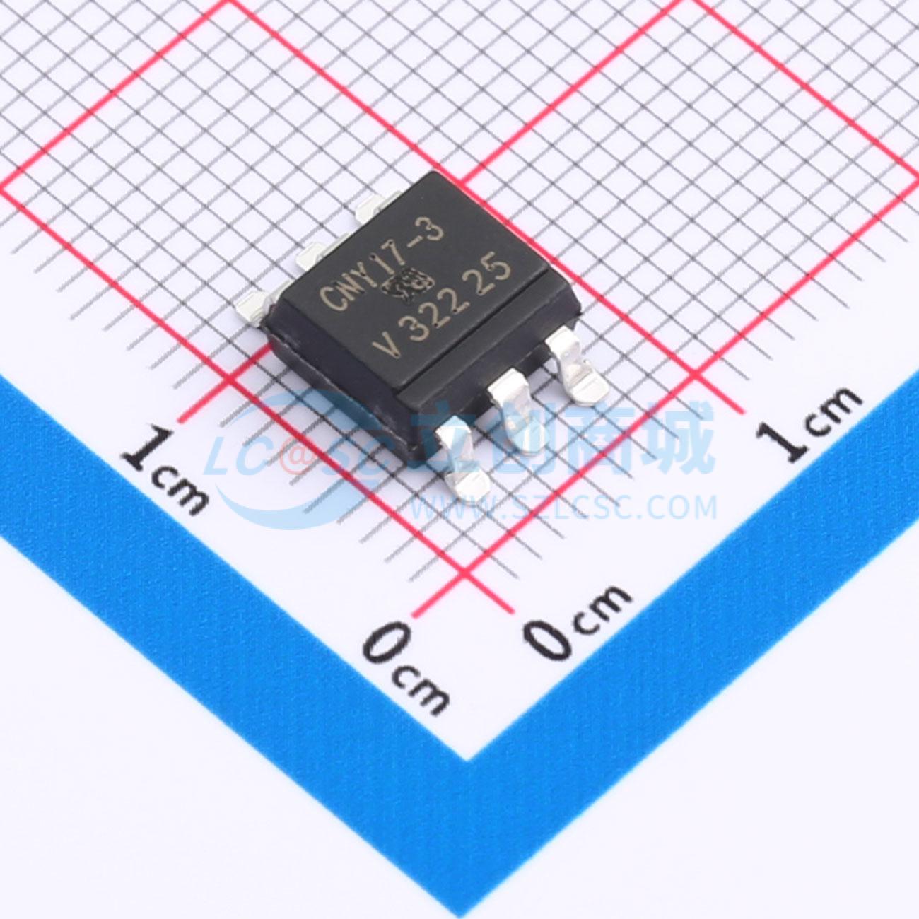 Optocoupler transistor CNY17-3X007T Vishay SMD-6P 1.39V - Techcore Việt Nam