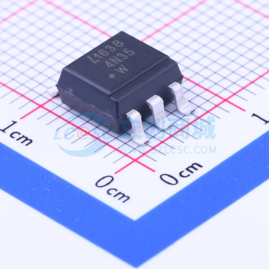 Optocoupler transistor 4N35S-TA1 LITEON SMD-6P 1.2V - Techcore Việt Nam