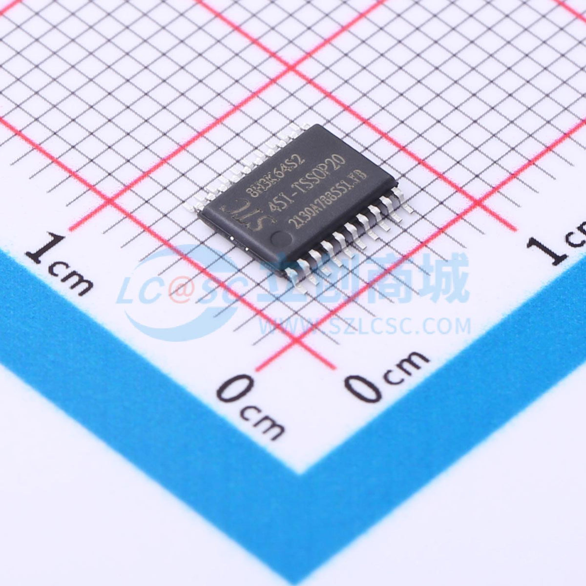 Vi điều khiển MCU STC8H3K64S2-45I-TSSOP20 TSSOP-20 - Techcore Việt Nam