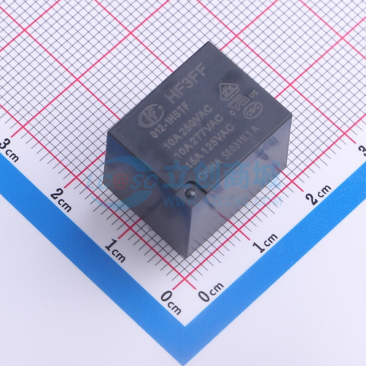 Rơ-le điện tử HF3FF/012-1HSTF HF THT,19x15.2mm - Techcore Việt Nam