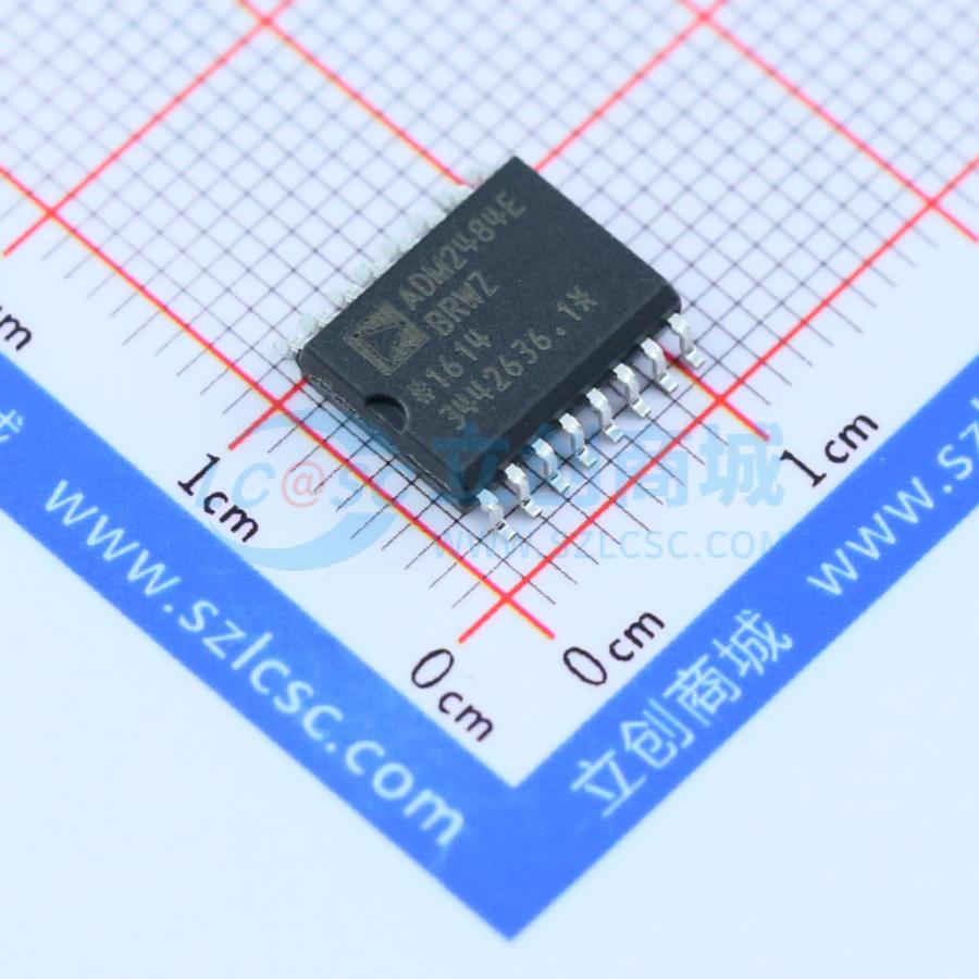 IC Thu Phát RS485/RS422 Cách Ly ADM2484EBRWZ-REEL7 ADI SOIC-16-300mil 500Kbps 5000 - Techcore Việt Nam