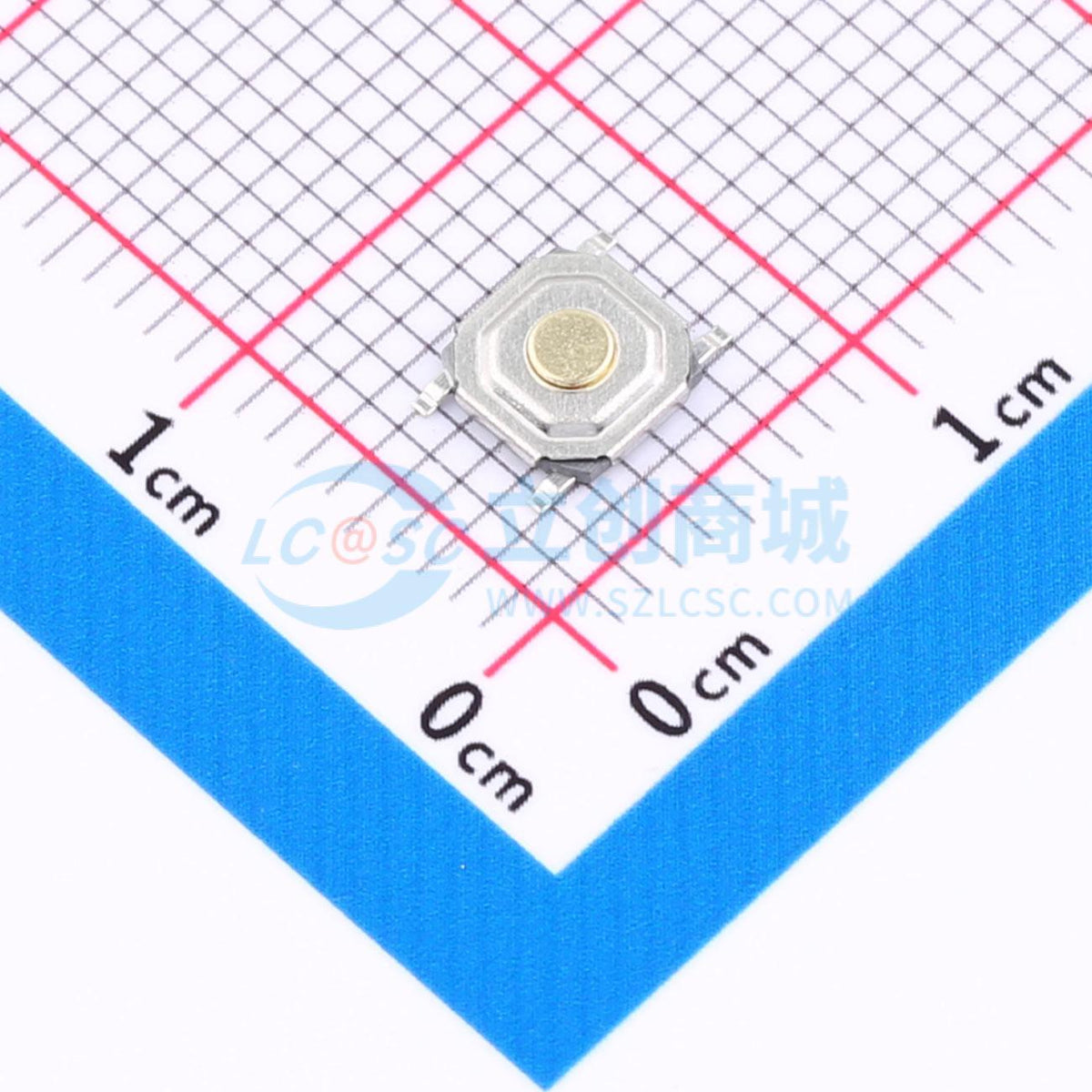 Linh kiện điện tử TS5215A 300gf SMD-4P,5.2x5.2mm - Techcore Việt Nam