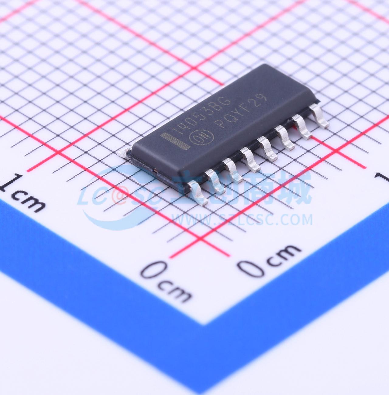 Linh kiện điện tử MC14053BDR2G onsemi SOIC-16-150mil - Techcore Việt Nam