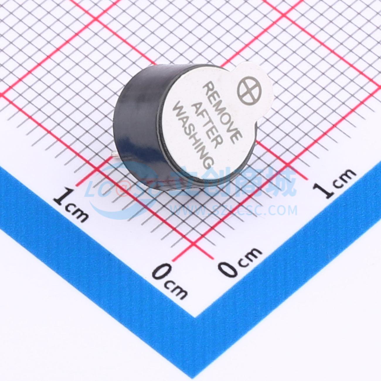 Còi buzzer GMD0955YB-12V2700 INGHAi Xuyên lỗ,D9xL5.5mm - Techcore Việt Nam