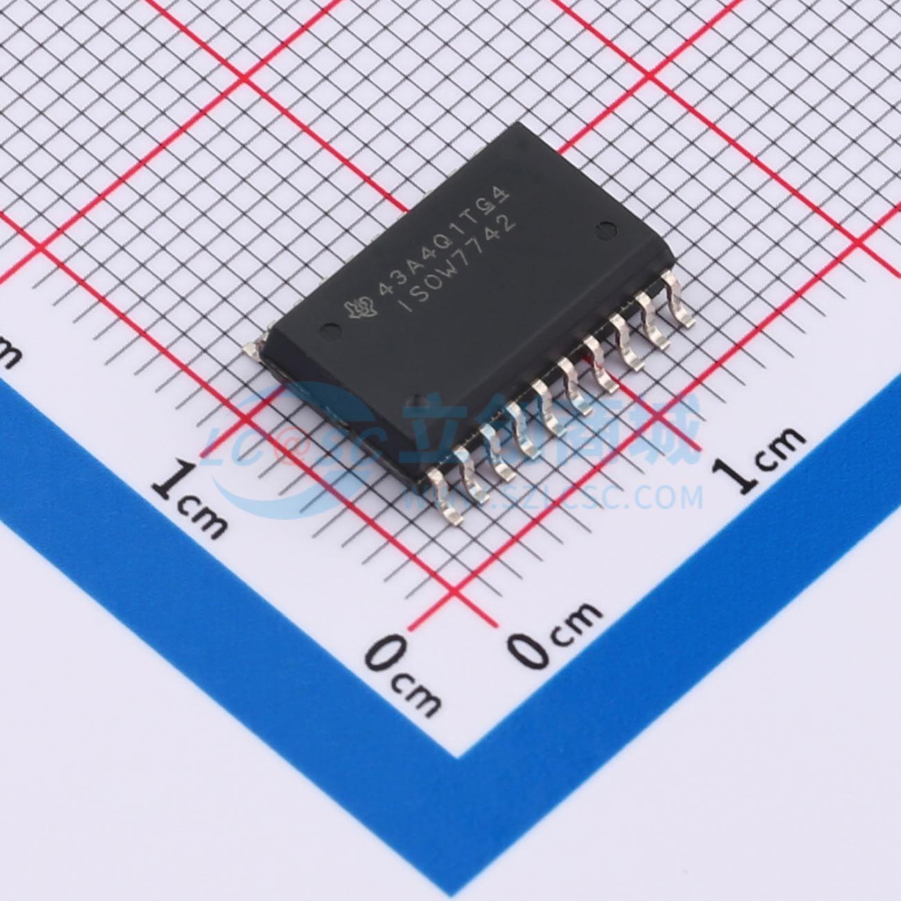 IC Cách Ly Số Tích Hợp Nguồn ISOW7742DFMR TI DFM-20 4 Kênh - Techcore Việt Nam