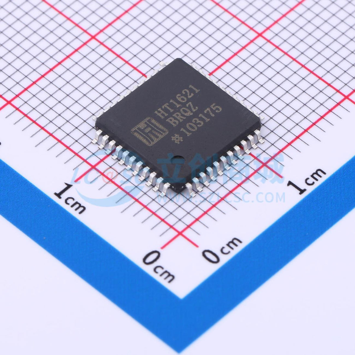 IC điều khiển LCD HT1621BRQZ44 HTCSEMI LQFP-44(10x10) 1V - Techcore Việt Nam
