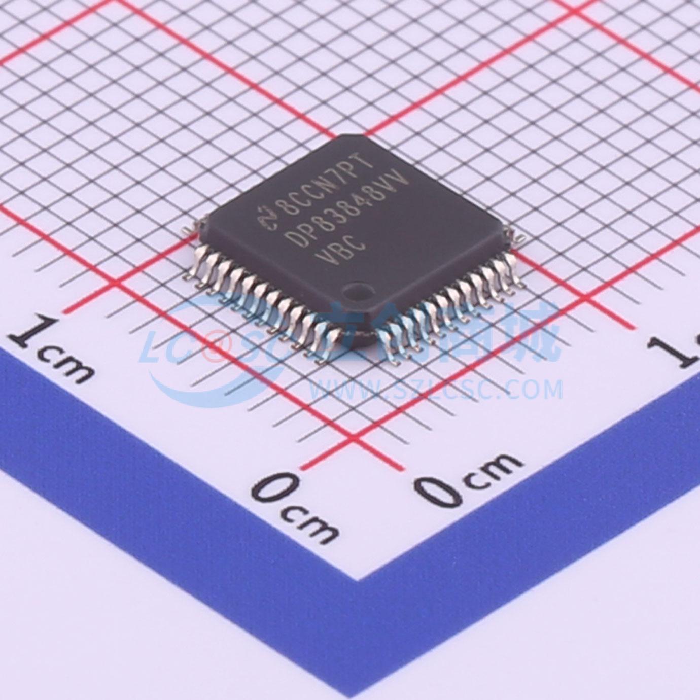 IC giao tiếp DP83848CVVX/NOPB Texas Instruments LQFP-48(7x7) - Techcore Việt Nam
