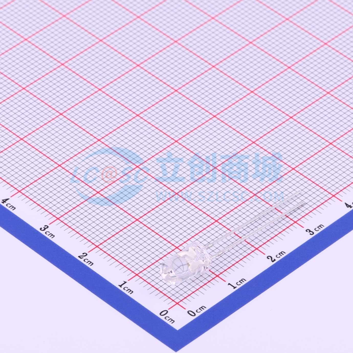 LED HL-508H203BC HONGLITRONIC Xuyên lỗ,D=5mm Xanh dương - Techcore Việt Nam