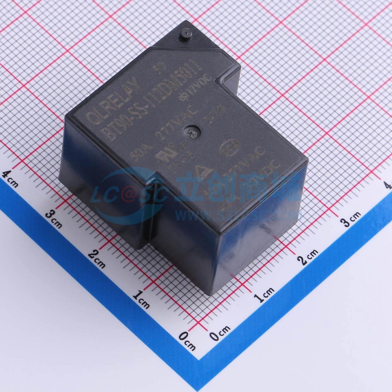 Rơ-le công suất BT90-SS-112DM5011 QLRELAY 12V THT,32x27.4mm - Techcore Việt Nam