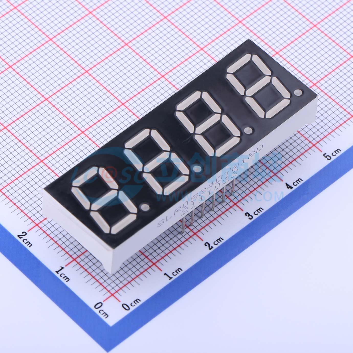 LED 7 đoạn SLR0524DYA1BD SUNLIGHT Anode chung - Techcore Việt Nam