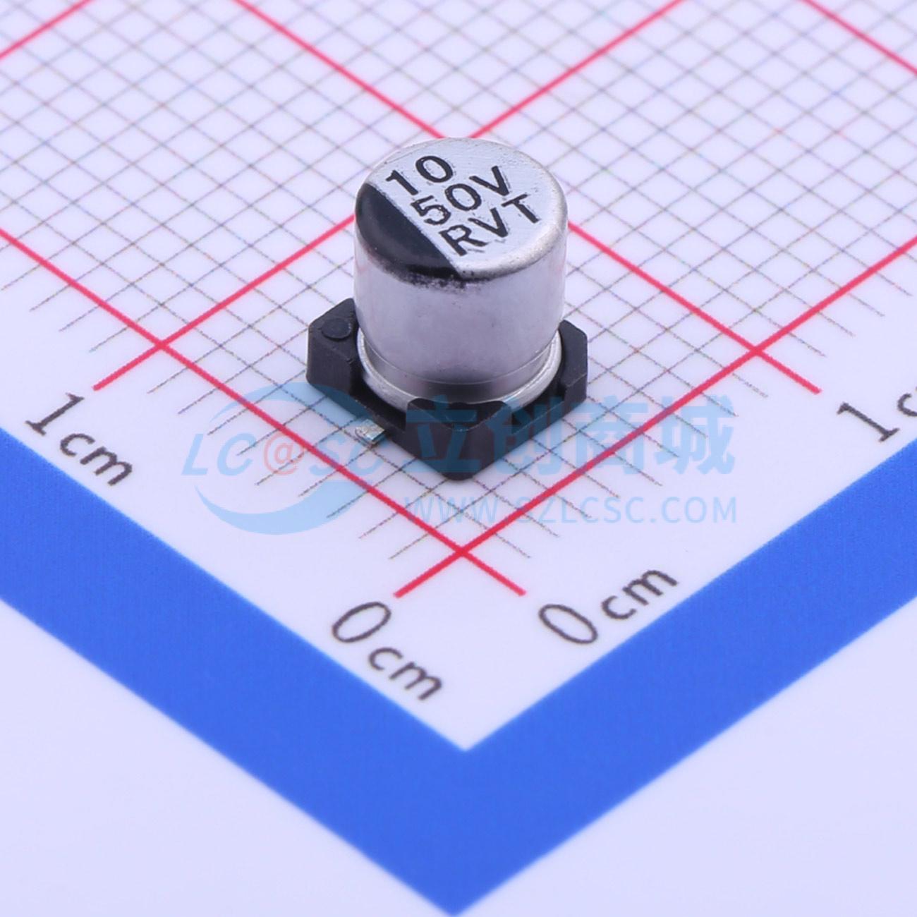 Linh kiện điện tử RVT1H100M0505 ROQANG SMD,D5xL5.4mm - Techcore Việt Nam