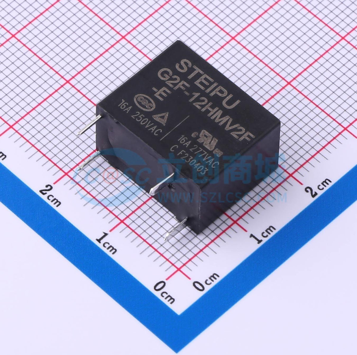 Rơ-le công suất G2F-12HMV2F-E STEIPU 12V THT,18.2x10.2mm - Techcore Việt Nam