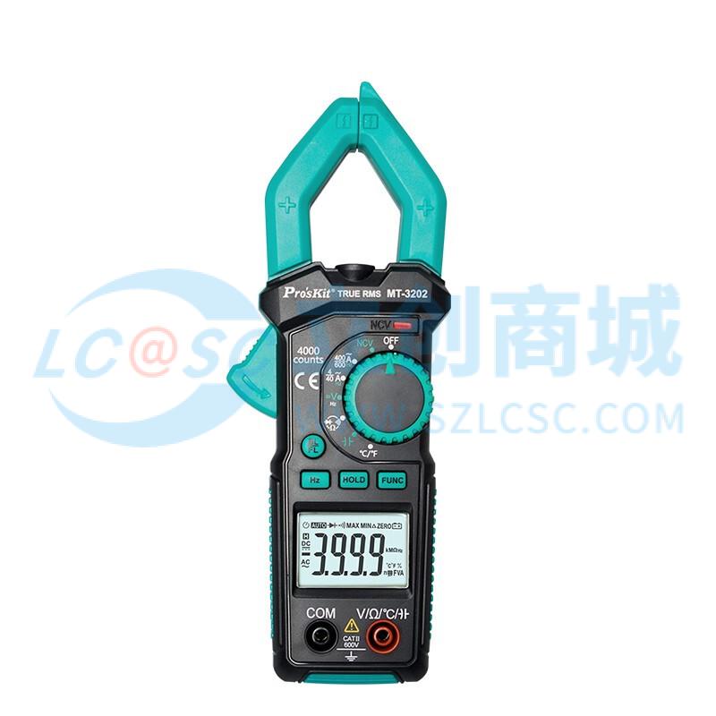 Ampe kìm MT-3202-C Pro'sKit NCV True RMS Dùng Cho Đo Kiểm Điện Tử - Techcore Việt Nam