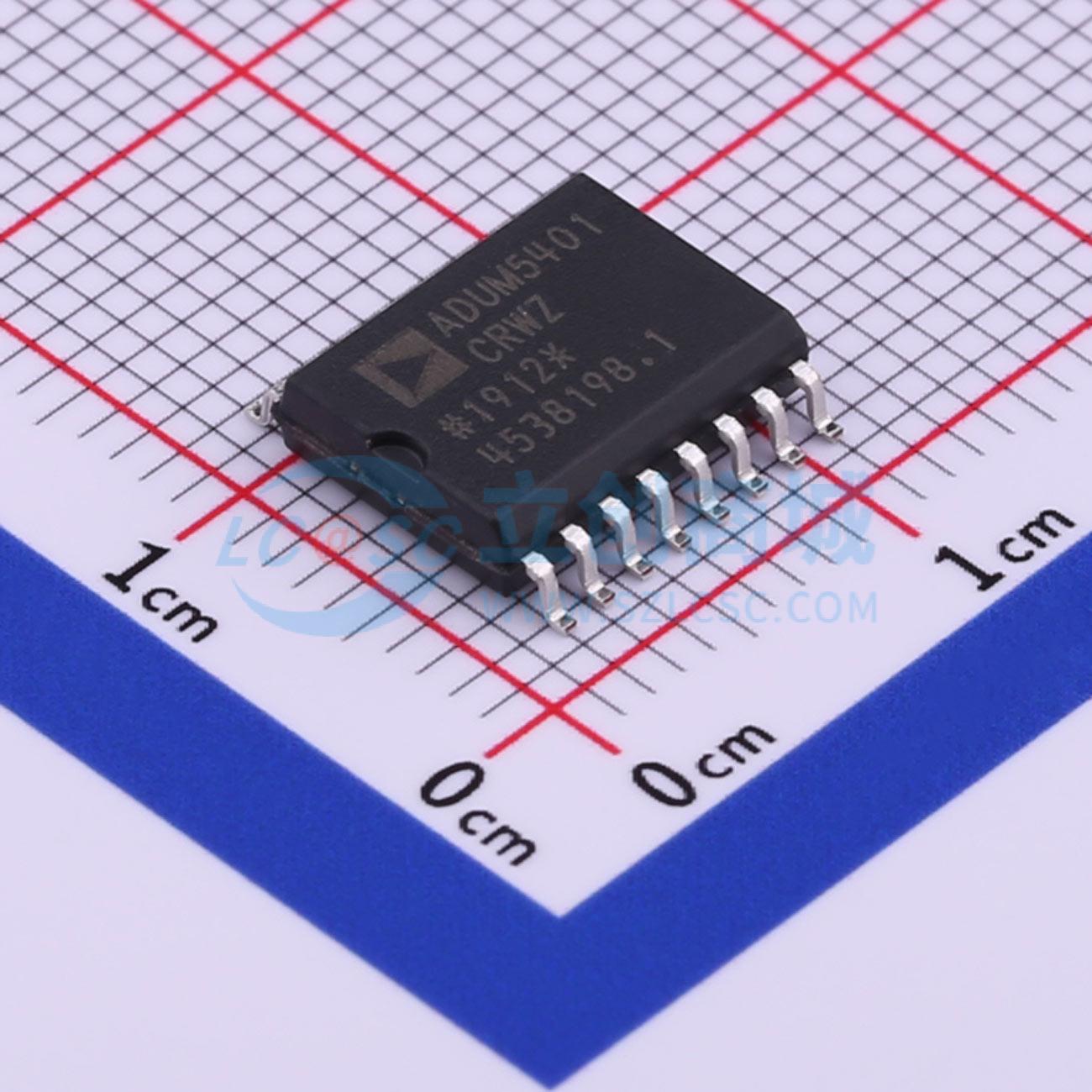 IC Cách Ly Số Tích Hợp Nguồn ADUM5401CRWZ-RL ADI SOIC-16-300mil 25Mbps 1Vrms - Techcore Việt Nam