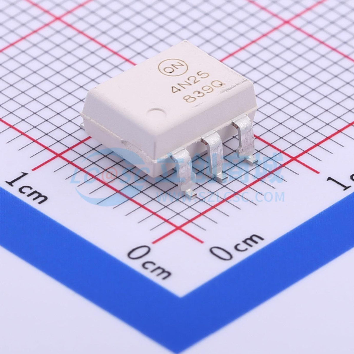 Optocoupler transistor 4N25SR2M onsemi SOP-6-2.54mm 1.18V - Techcore Việt Nam