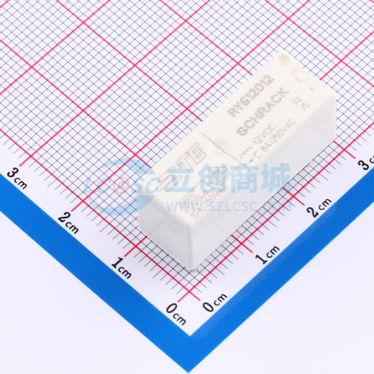 Rơ-le công suất 2-1393225-6 TE Connectivity 12V DIP,28.5x10.1mm - Techcore Việt Nam