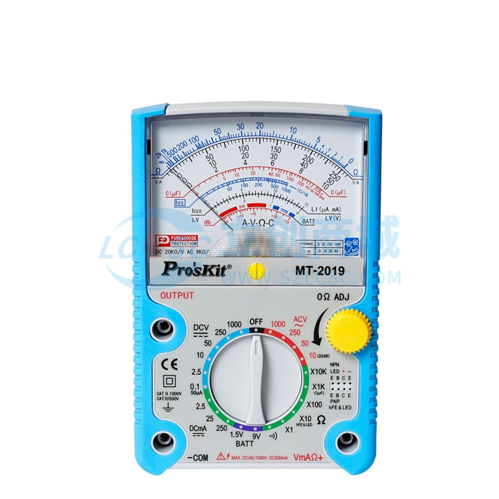 Đồng hồ vạn năng MT-2019-C Pro'sKit Kiểm tra thông mạch - Techcore Việt Nam