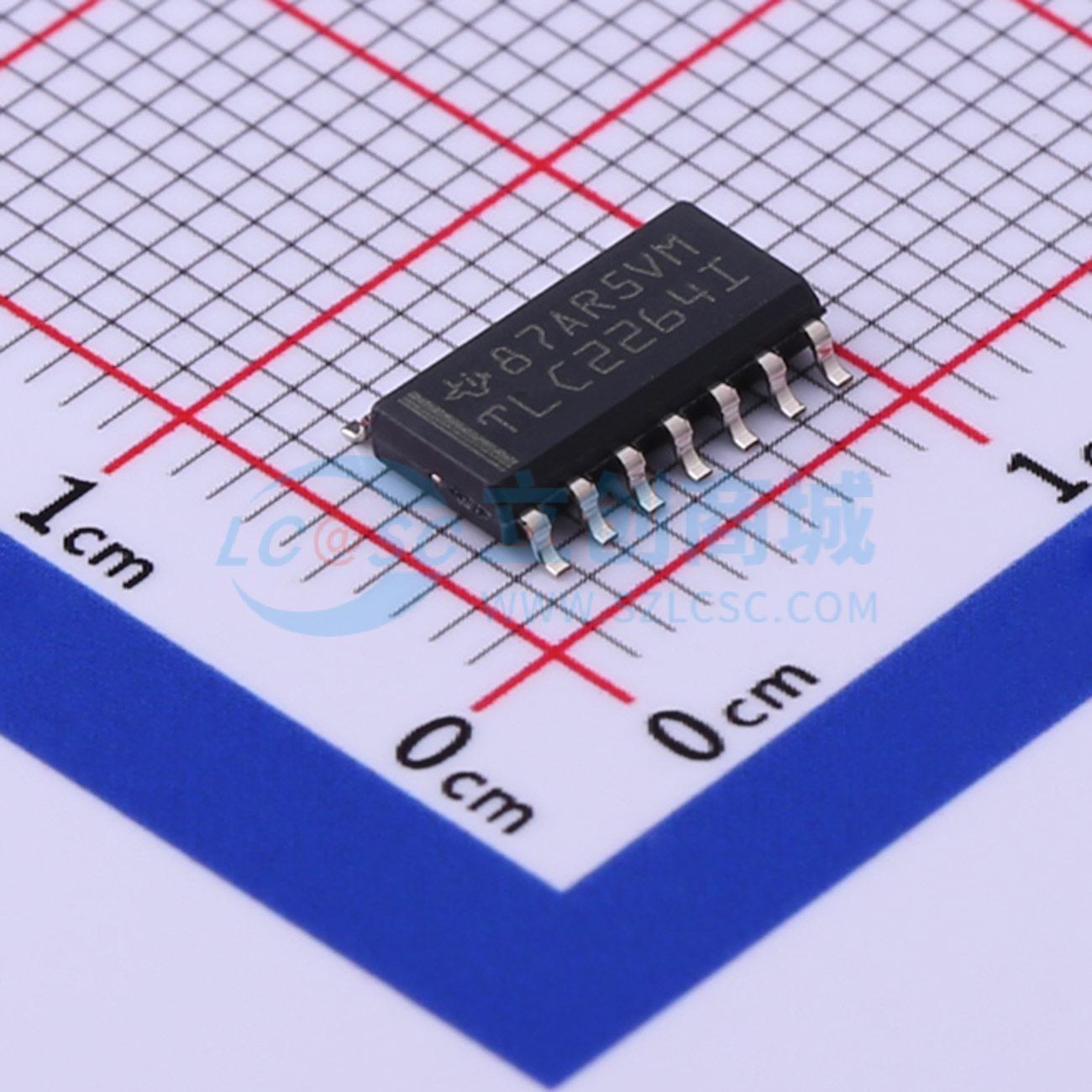 IC Khuếch Đại Thuật Toán TLC2264IDR Texas Instruments SOIC-14 4 kênh Rail-to-Rail 16 V 710 kHz - Techcore Việt Nam