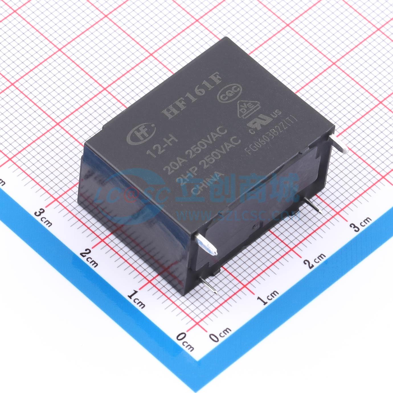 Rơ-le điện tử HF161F/12-H HF - Techcore Việt Nam