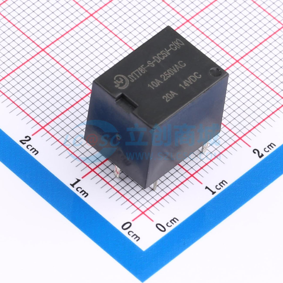 Rơ-le ô tô JYT78F-S-DC5V-C(K) JY 5V THT,15.6x12.2mm - Techcore Việt Nam