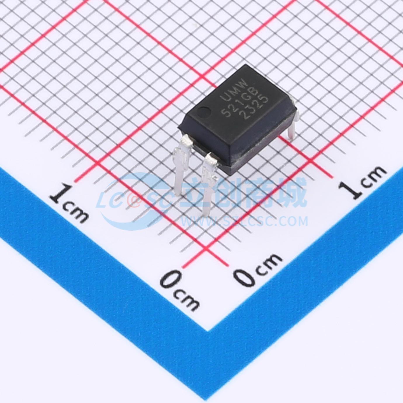 Optocoupler transistor TLP521GB(UMW) DIP-4 1.15V - Techcore Việt Nam