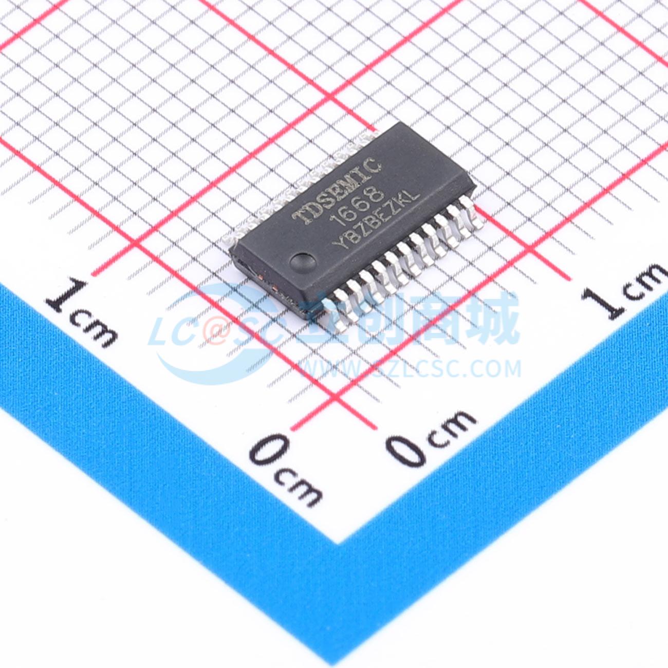IC điều khiển LED HTM1668SDR-TD TDSEMIC SSOP-24 1V - Techcore Việt Nam