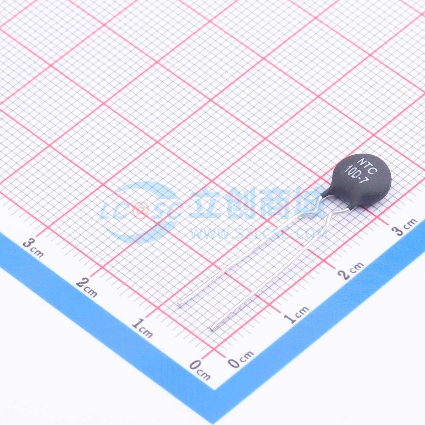 Điện trở nhiệt NTC MF72 10D-7 R+O Xuyên lỗ, P=5mm 10Ω - Techcore Việt Nam