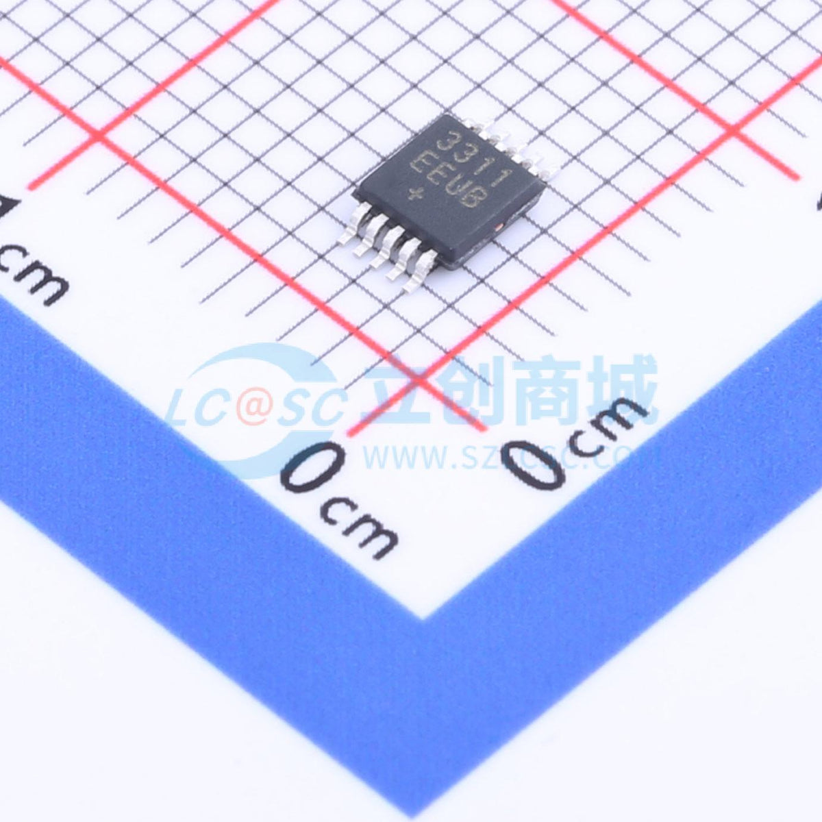 Linh kiện bảo vệ ESD MAX3311EEUB+T ADI MSOP-10 - Techcore Việt Nam
