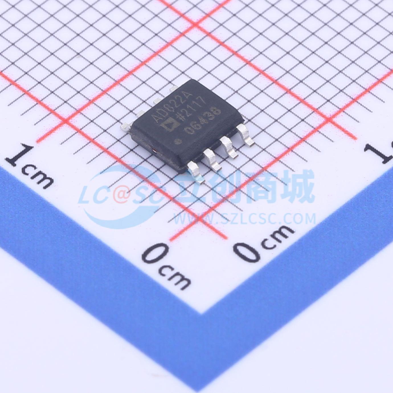 IC Khuếch Đại Thuật Toán Đầu Vào FET AD822ARZ Analog Devices SOIC-8 2 kênh Rail-to-Rail 1.9 MHz - Techcore Việt Nam