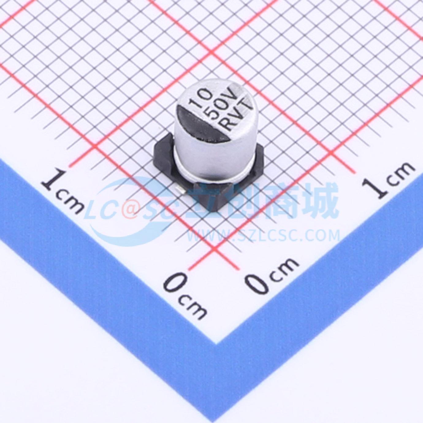 Linh kiện điện tử RVT10UF50V67RV0027 KNSCHA SMD,D5xL5.4mm - Techcore Việt Nam