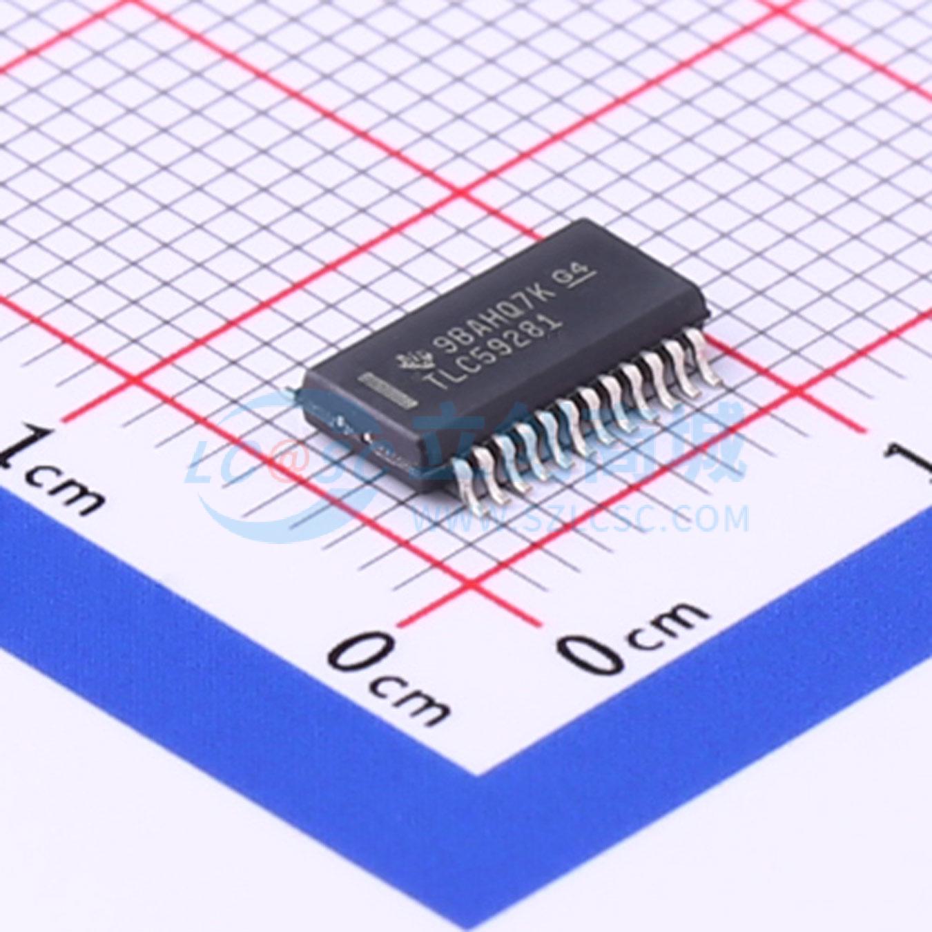 IC điều khiển LED TLC59281DBQR TI SSOP-24-150mil 1V - Techcore Việt Nam
