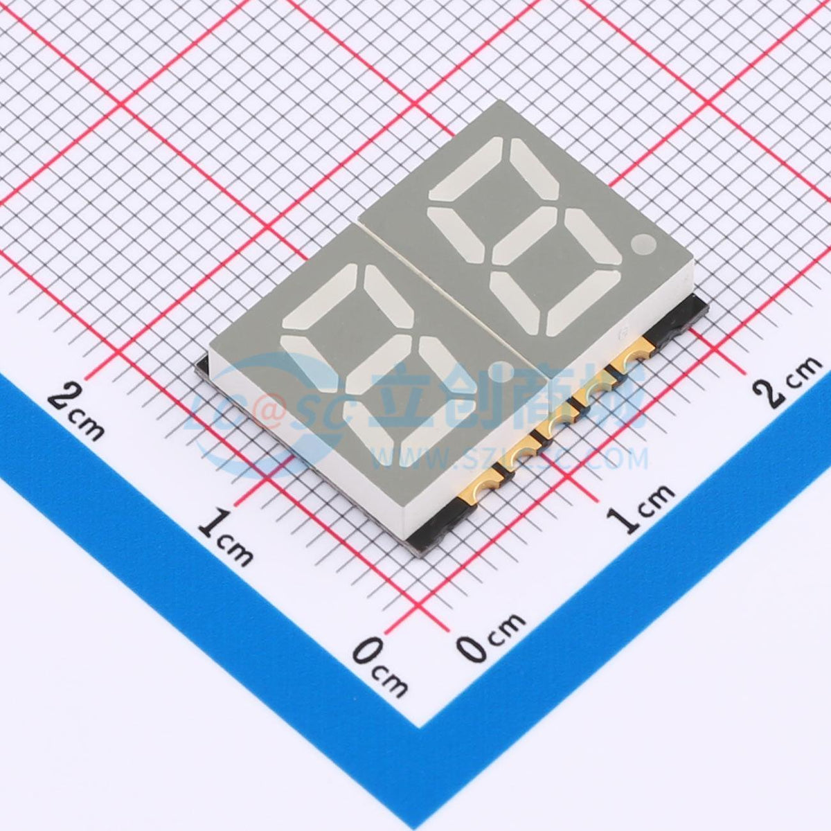 LED 7 đoạn GS3922CW-G Guangcai Display SMD,19.7x15mm Cathode chung - Techcore Việt Nam