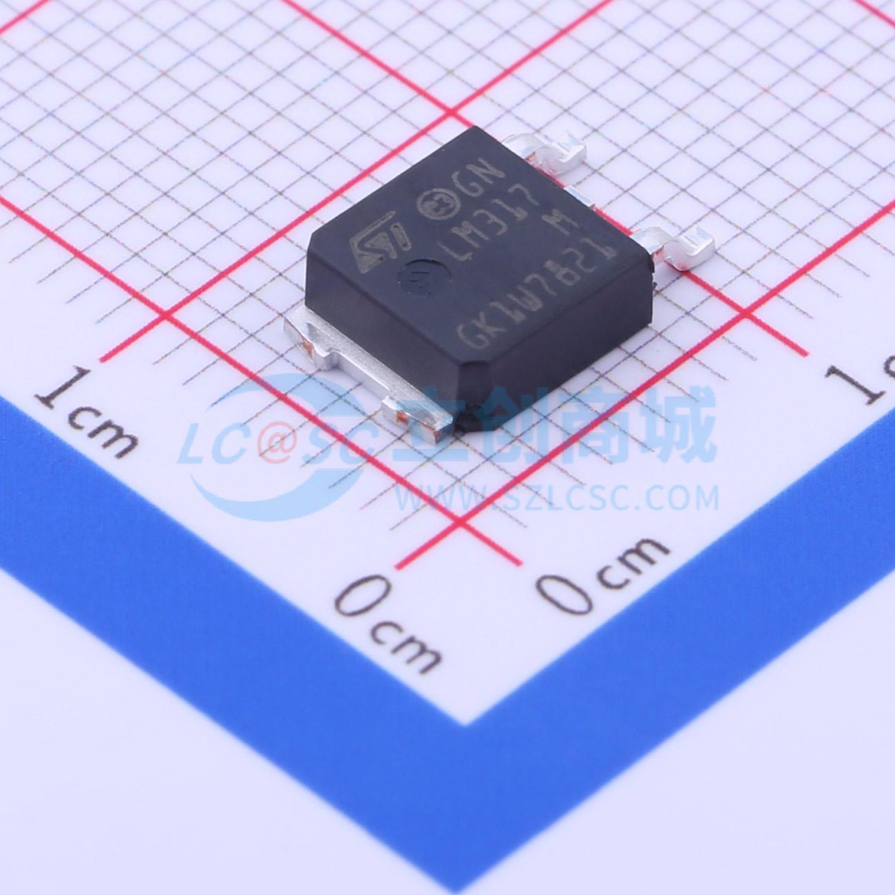 IC ổn áp tuyến tính LDO LM317MDT-TR STMicroelectronics TO-252-2(DPAK) - Techcore Việt Nam