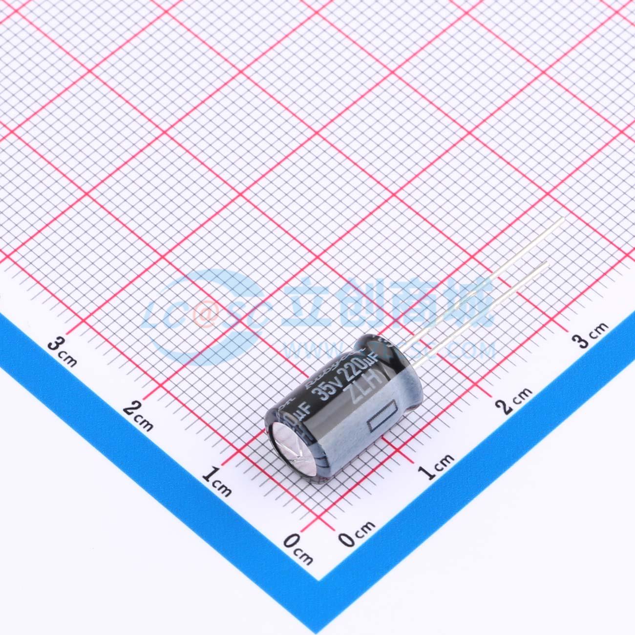 Linh kiện điện tử 35ZLH220MEFC8X11.5 Rubycon - Techcore Việt Nam
