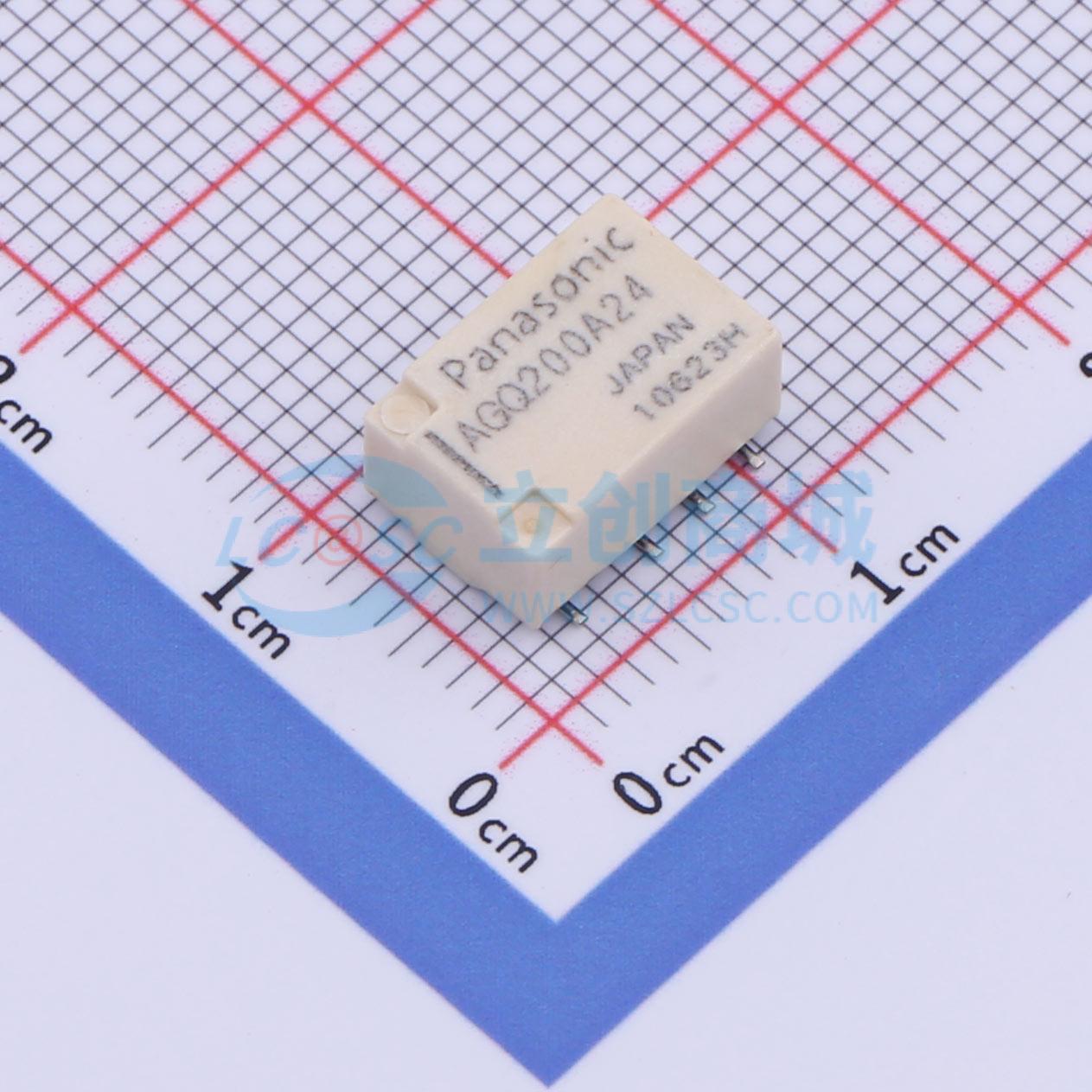 Rơ-le AGQ200A24Z PANASONIC SMD,10.6x7.2mm - Techcore Việt Nam