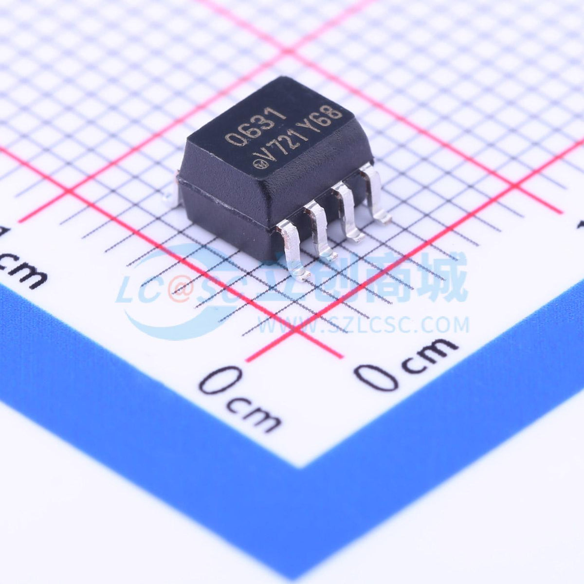 Optocoupler logic VO0631T Vishay SOIC-8 - Techcore Việt Nam