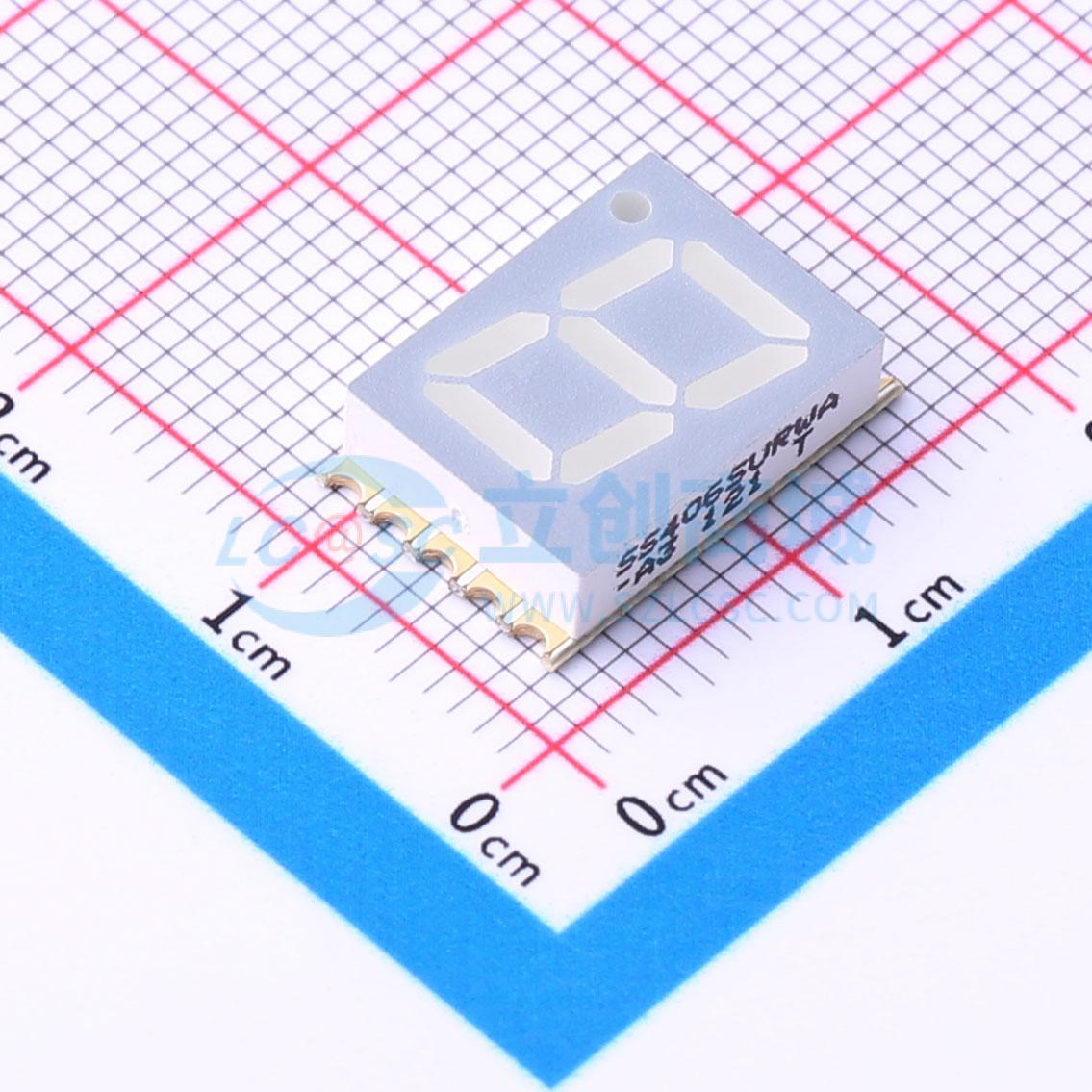 LED 7 đoạn SS406SURWA/S530-A3/S290 EVERLIGHT Anode chung - Techcore Việt Nam