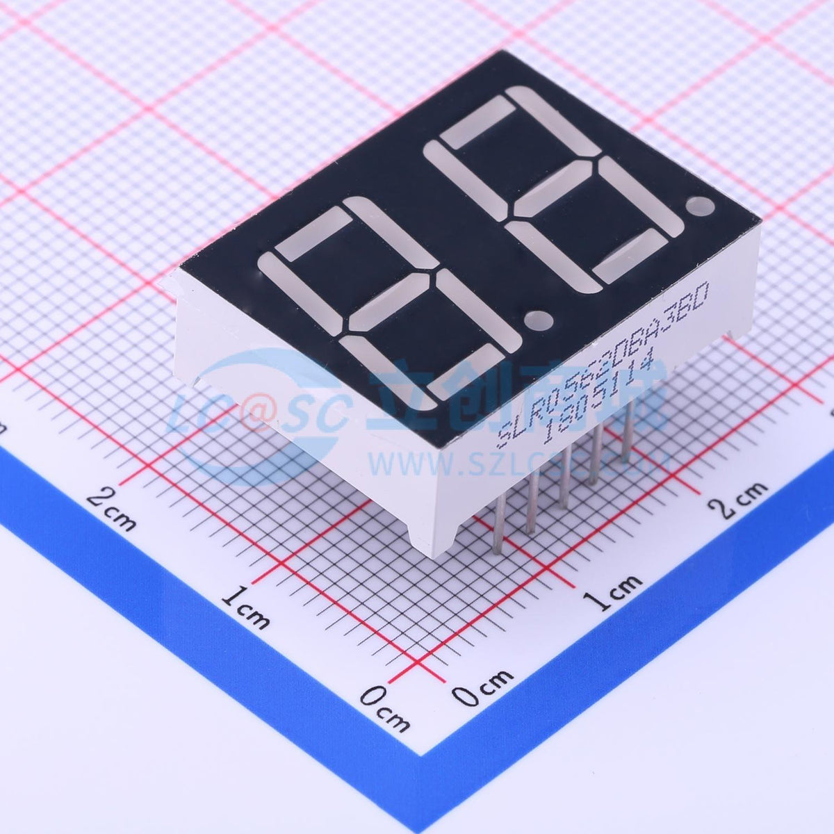 LED 7 đoạn SLR0562DBA3BD SUNLIGHT Anode chung - Techcore Việt Nam
